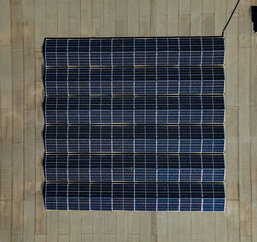 Installation photovoltaïque chez Lemaire Distribution