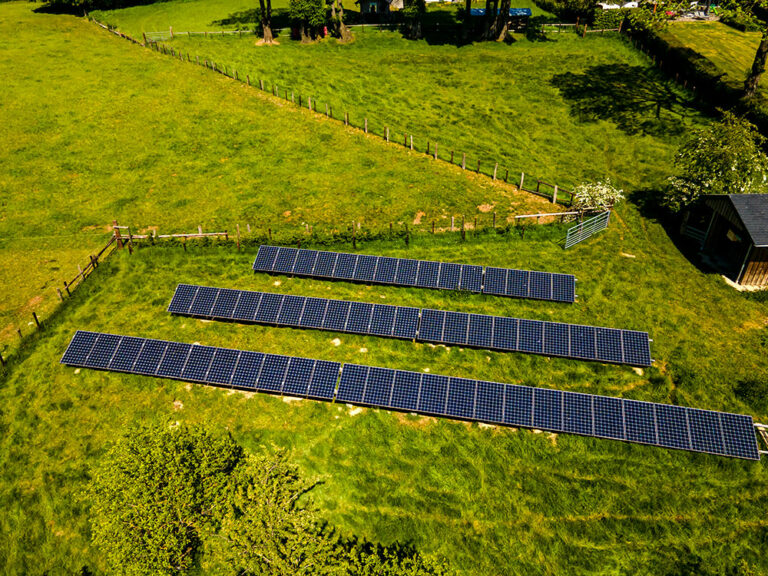 Installation photovoltaïque à Elsenborn